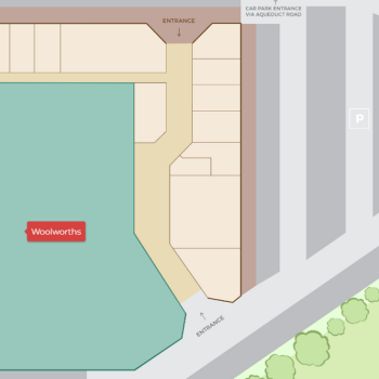 Plan of St Helena Marketplace