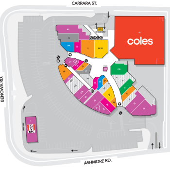 Plan of Benowa Gardens