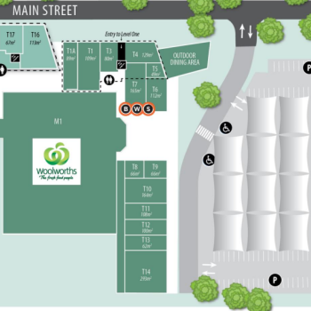 Plan of North Shore Marketplace