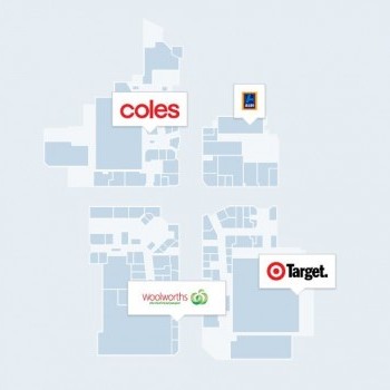 Plan of Stockland Point Cook Shopping Centre