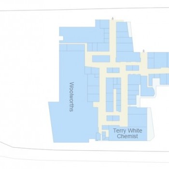 Plan of Strathfield Plaza