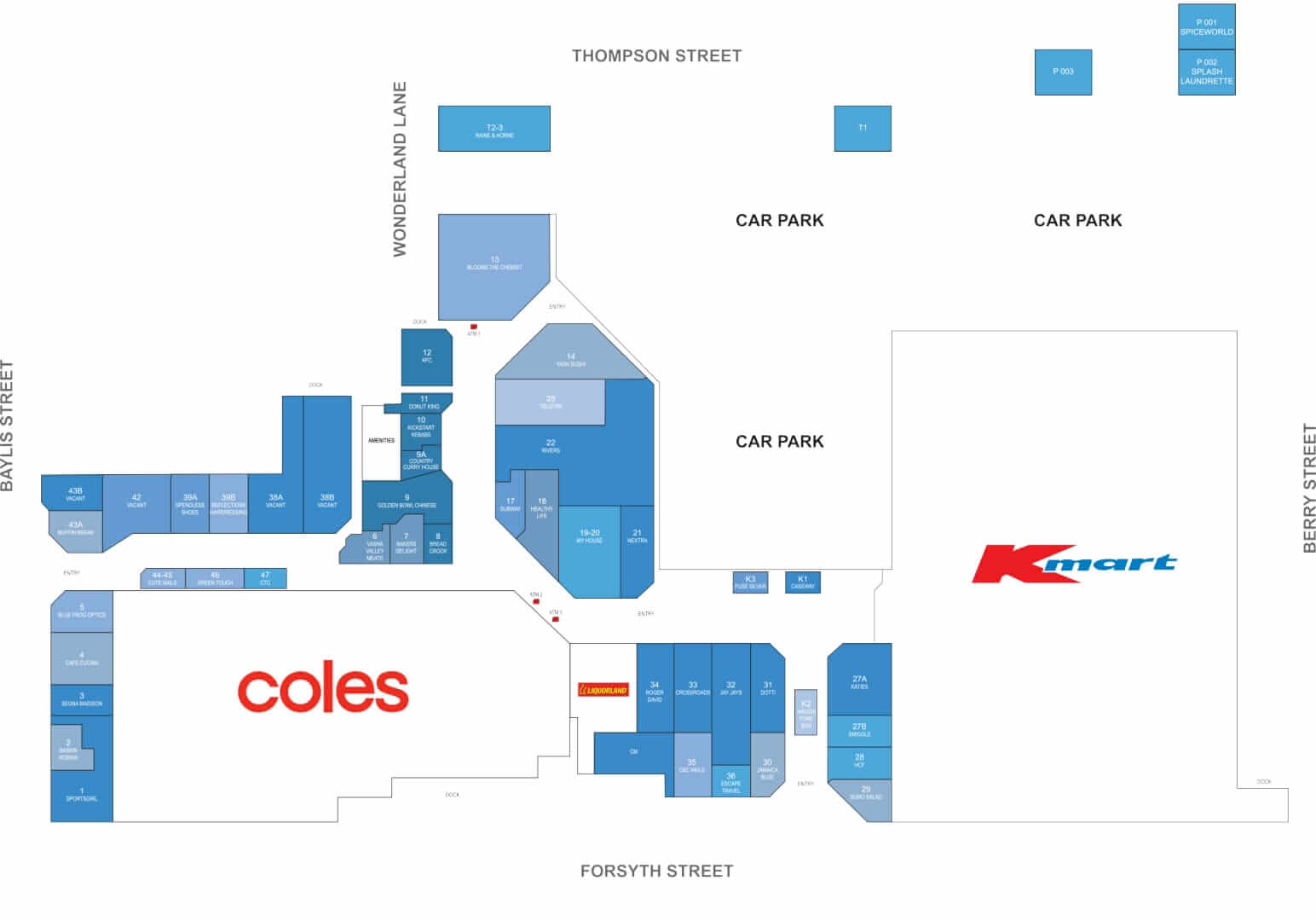 Kmart in Sturt Mall Wagga Wagga, New South Wales, NSW 2650