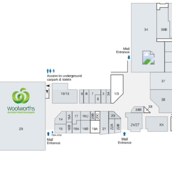 Plan of Sunny Park Shopping Centre