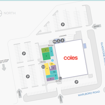 Plan of Swan View Shopping Centre