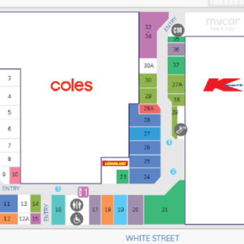 Plan of Tamworth Square