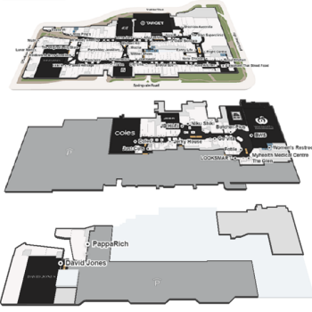 Plan of The Glen Shopping Centre