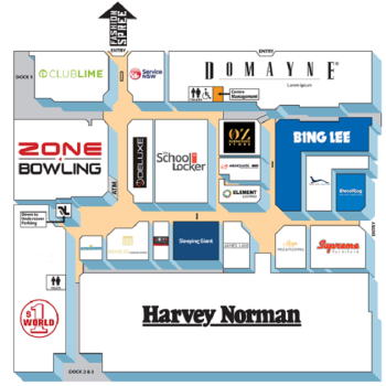 Plan of The Grove Homemaker Centre