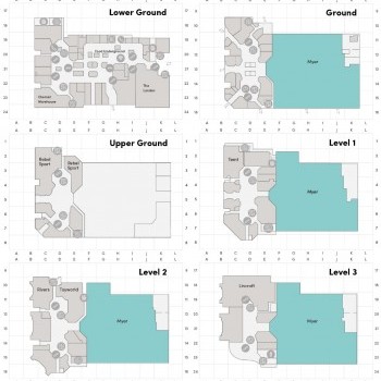 Plan of The Myer Centre