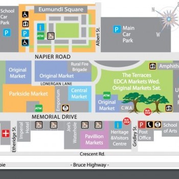 Plan of The Original Eumundi Markets