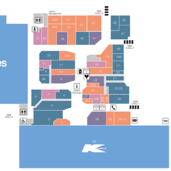 Plan of The Park Centre