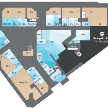 Plan of The Pier Shopping Centre