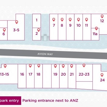 Plan of Times Square Claremont