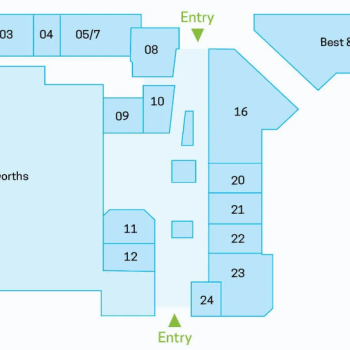 Plan of Treendale Shopping Centre
