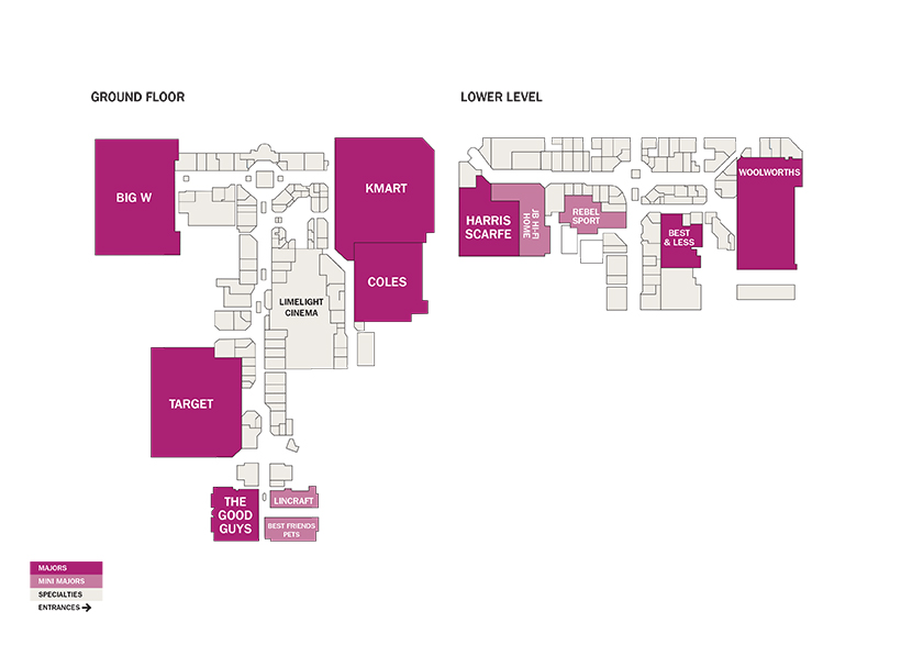 Hyperdome Shopping Centre Map Tuggeranong Hyperdome - Tuggeranong, Australian Capital Territory - Store  List (176), Hours, Contacts | Australia Shoppings