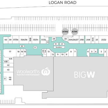 Plan of Underwood Marketplace Shopping Centre