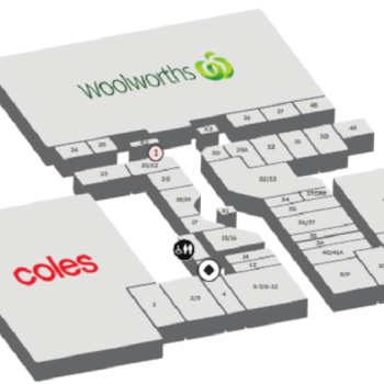 Plan of Unley Shopping Centre
