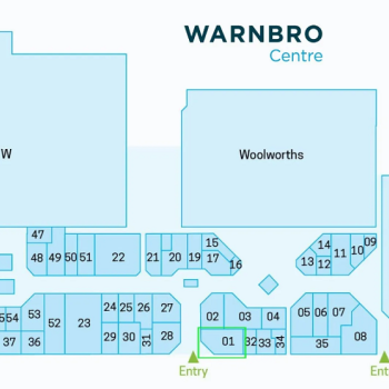 Plan of Warnbro Centre