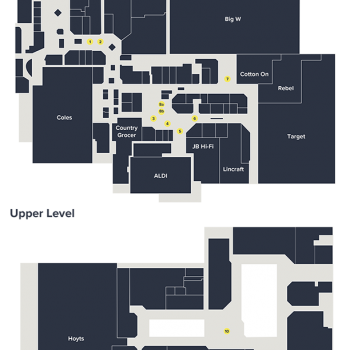 Plan of Warrawong Plaza