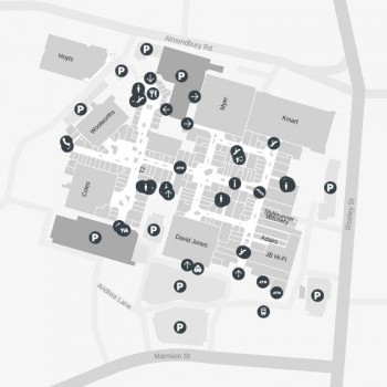 Plan of Westfield Booragoon