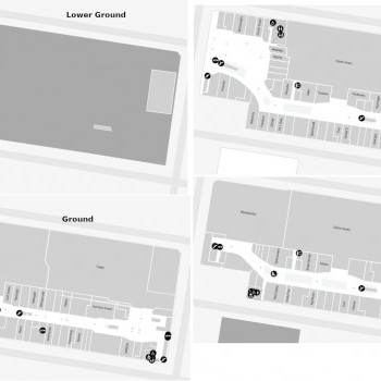 Plan of Westfield Burwood