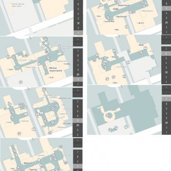 Plan of Westfield Chatswood