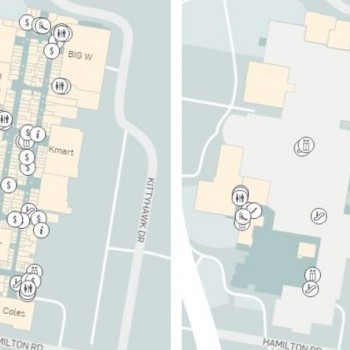 westfield chermside australia plan queensland shoppings map centres