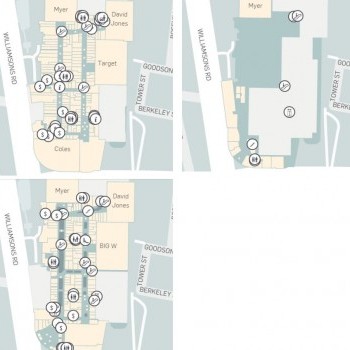 Plan of Westfield Doncaster