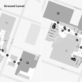 Plan of Westfield Geelong