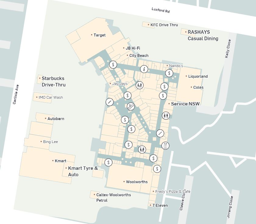 Westfield Mount Druitt Mount Druitt New South Wales Store List 212 Hours Contacts Australia Shoppings