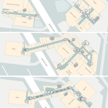 Plan of Westfield Southland