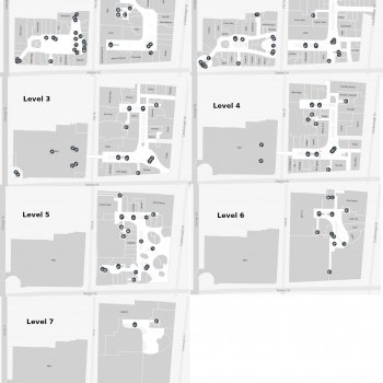 Plan of Westfield Sydney