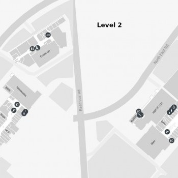 Plan of Westfield Tea Tree Plaza