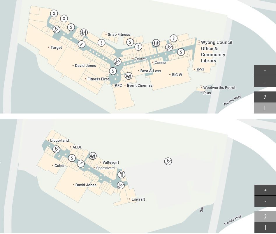 Tuggerah Westfield Map (Updated for 2023)