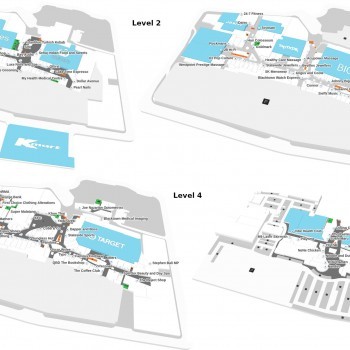 Plan of Westpoint Shopping Centre Blacktown