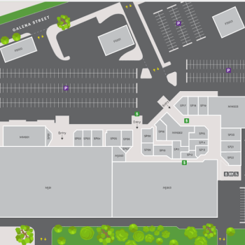 Plan of Westside Plaza