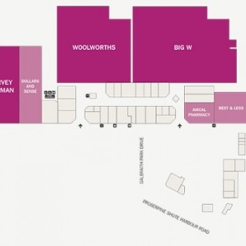 Plan of Whitsunday Plaza