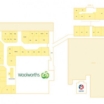 Plan of Wilsonton Shopping Centre