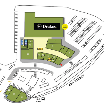 Plan of Winston Glades Shopping