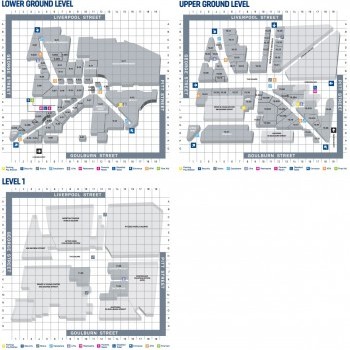 Plan of World Square Shopping Centre 