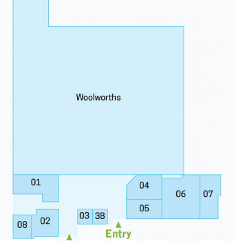 Plan of Wyndham Vale Square Shopping Centre