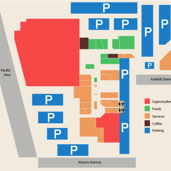 Plan of Wyoming Shopping Centre