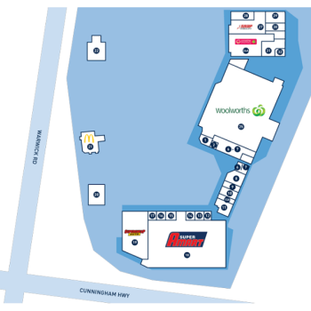 Plan of Yamanto Shopping Village